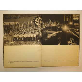 Das Deutschland mit Hitler, der Almanach mit 4 Bänden über die Entwicklung im Dritten Reich. Espenlaub militaria